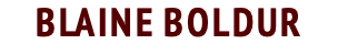 Blaine Boldur